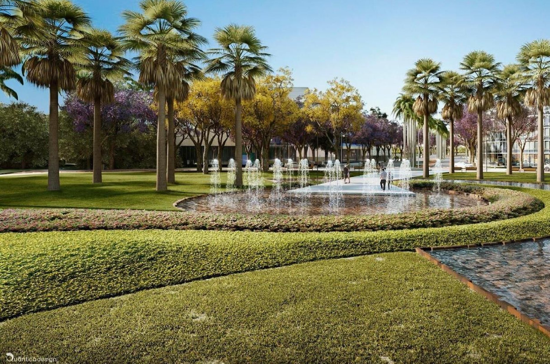 Render ilustrativo do masterplan