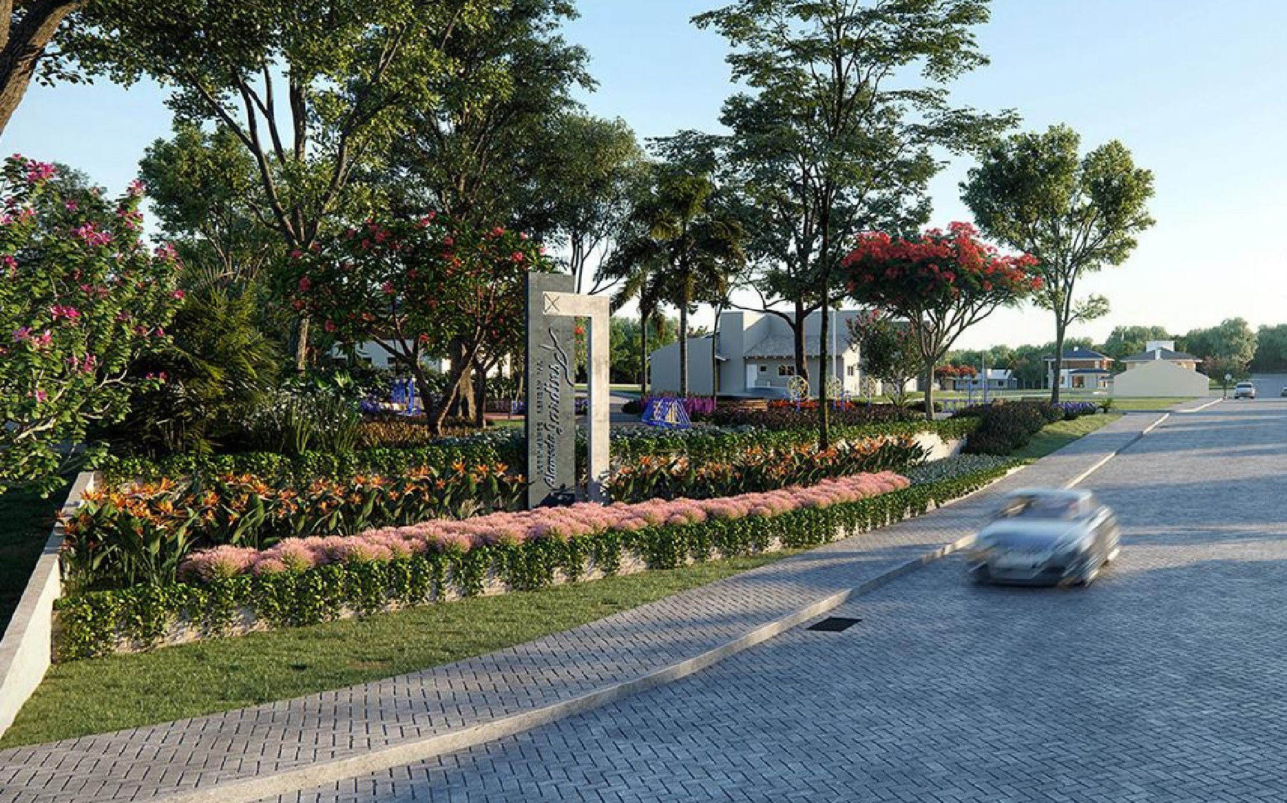 Render ilustrativo do masterplan