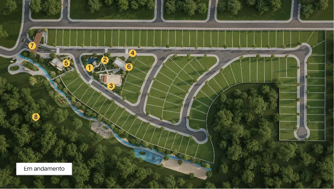Masterplan do Vista Residence